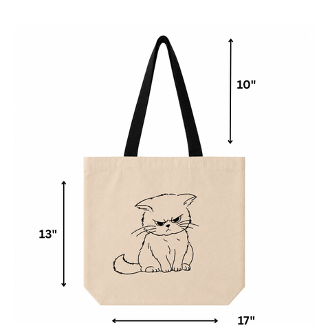 Grumpy Cat Tote Bag