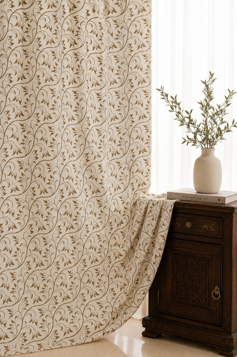Vineyard Trails Cotton Curtain