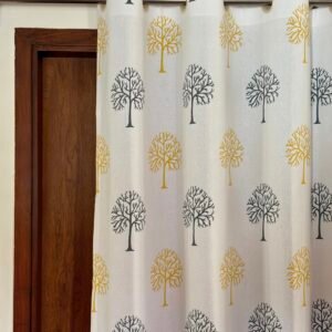 TREE MOTIF CURTAIN - Image 2