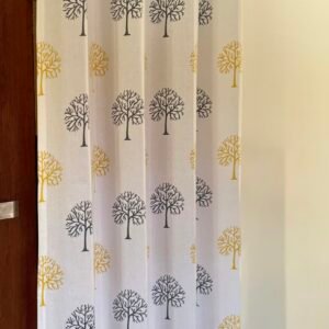 TREE MOTIF CURTAIN