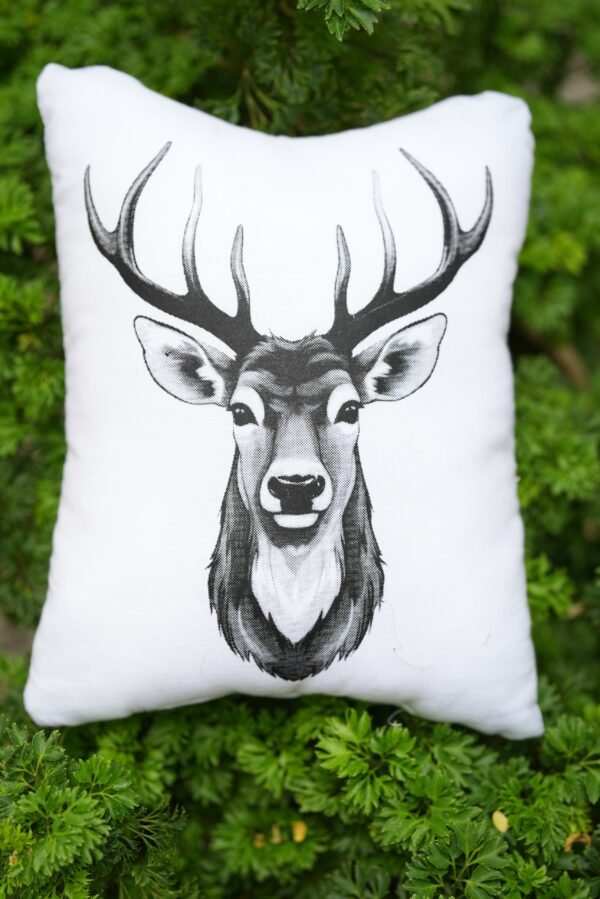 DEER PRINT CUSHION