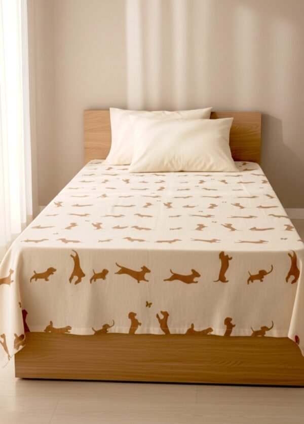 SINGLE COTTON BEDSHEET - Image 1