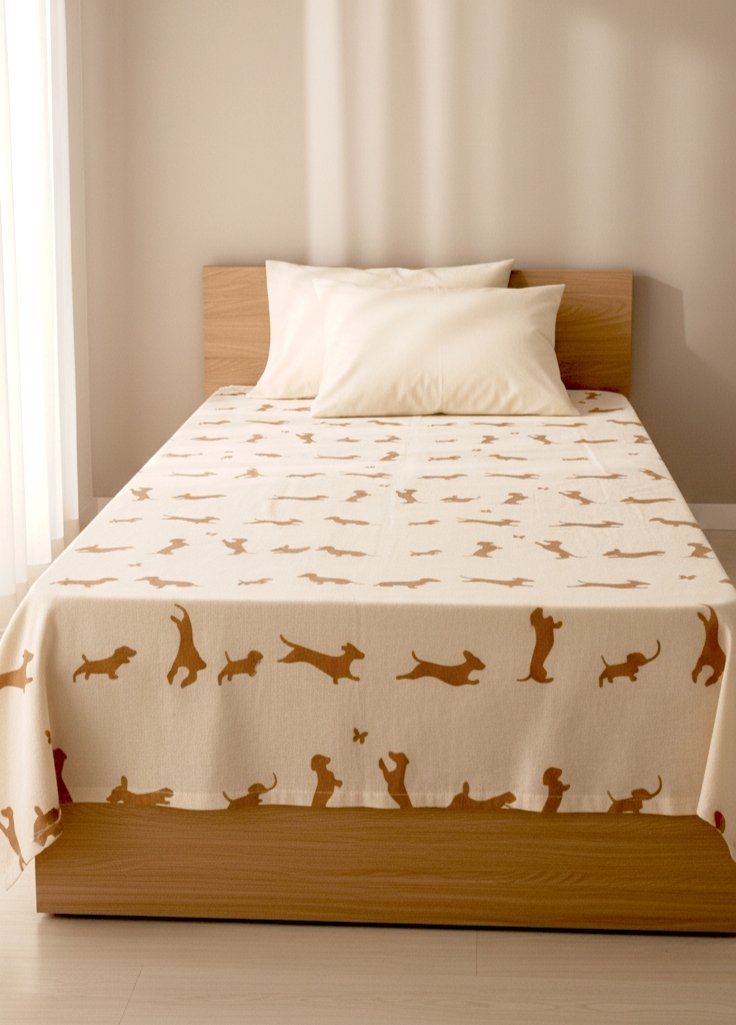 SINGLE COTTON BEDSHEET